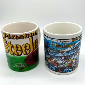 Pittsburgh Steelers Coffee Mugs Bundle of 2